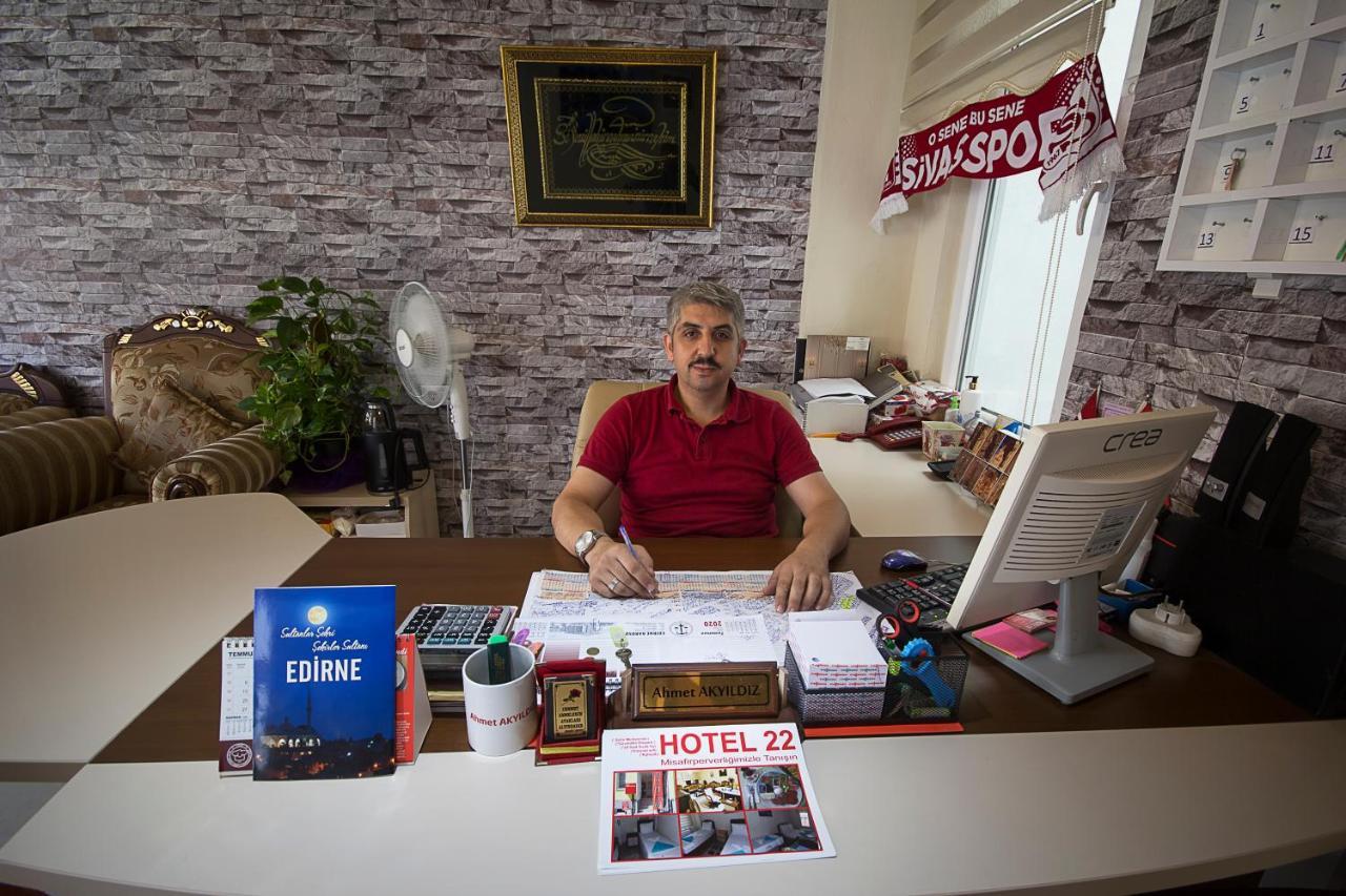 Otel 22 Edirne Exteriér fotografie
